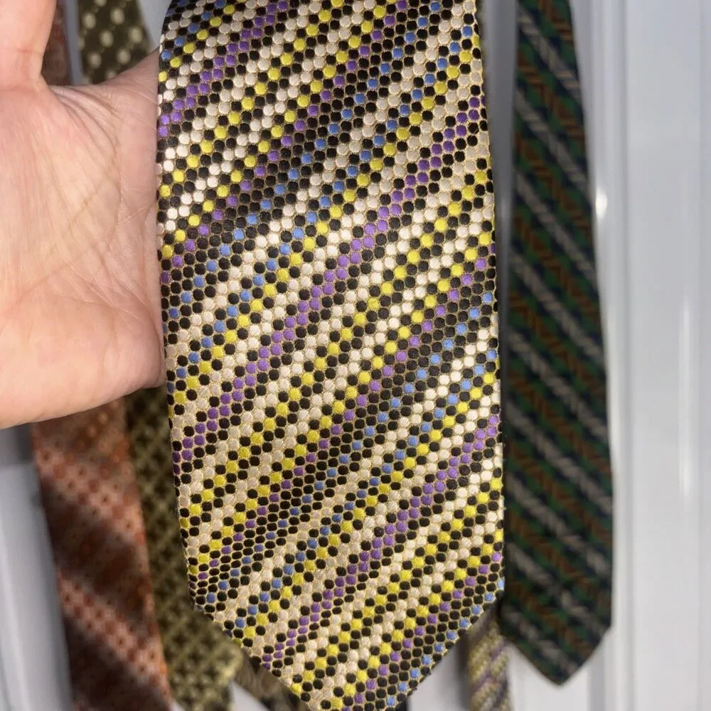 lot of 6 mens ties vintage